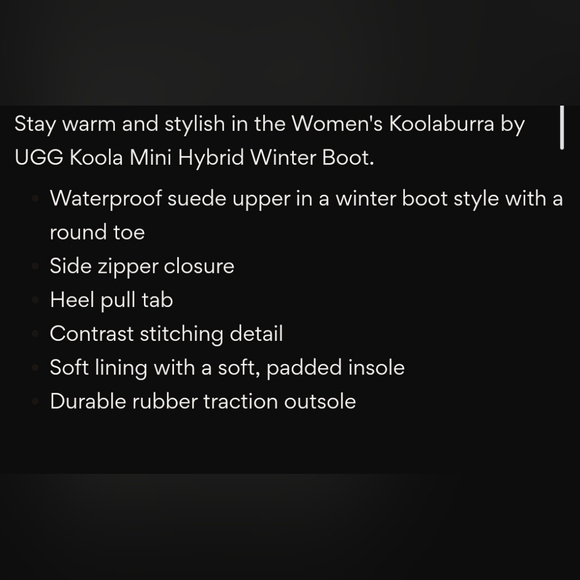 Size 8 - New Koolaburra By UGG Mini Hybrid Winter Boot Chestnut - Picture 16 of 16